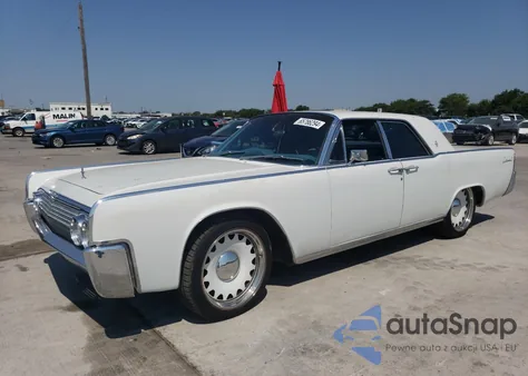 1963 Lincoln Continital from USA, damaged, VIN 3Y82N417453